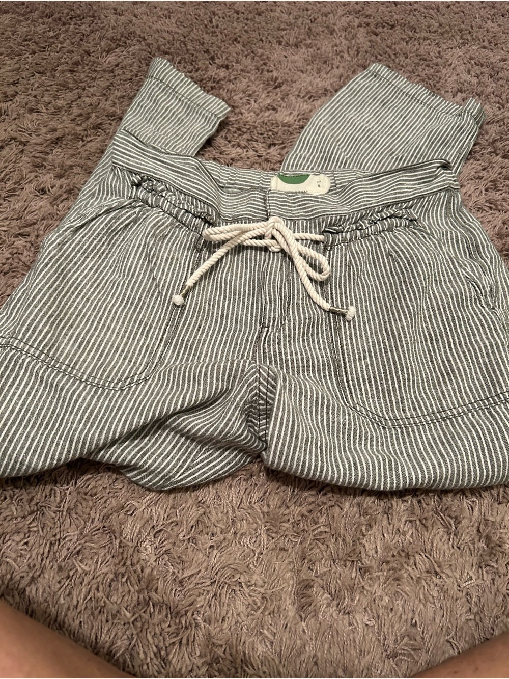 By Anthropology linen blend pants